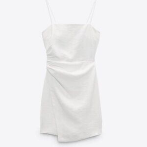 Zara Short White Dress